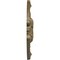 Ekena Millwork Southampton Ceiling Medallion (Canopies up to 2 3/4"), 16 3/8"OD x 1 3/4"P, Mississippi Mud Crackle CM17SOMMC - alternate 2